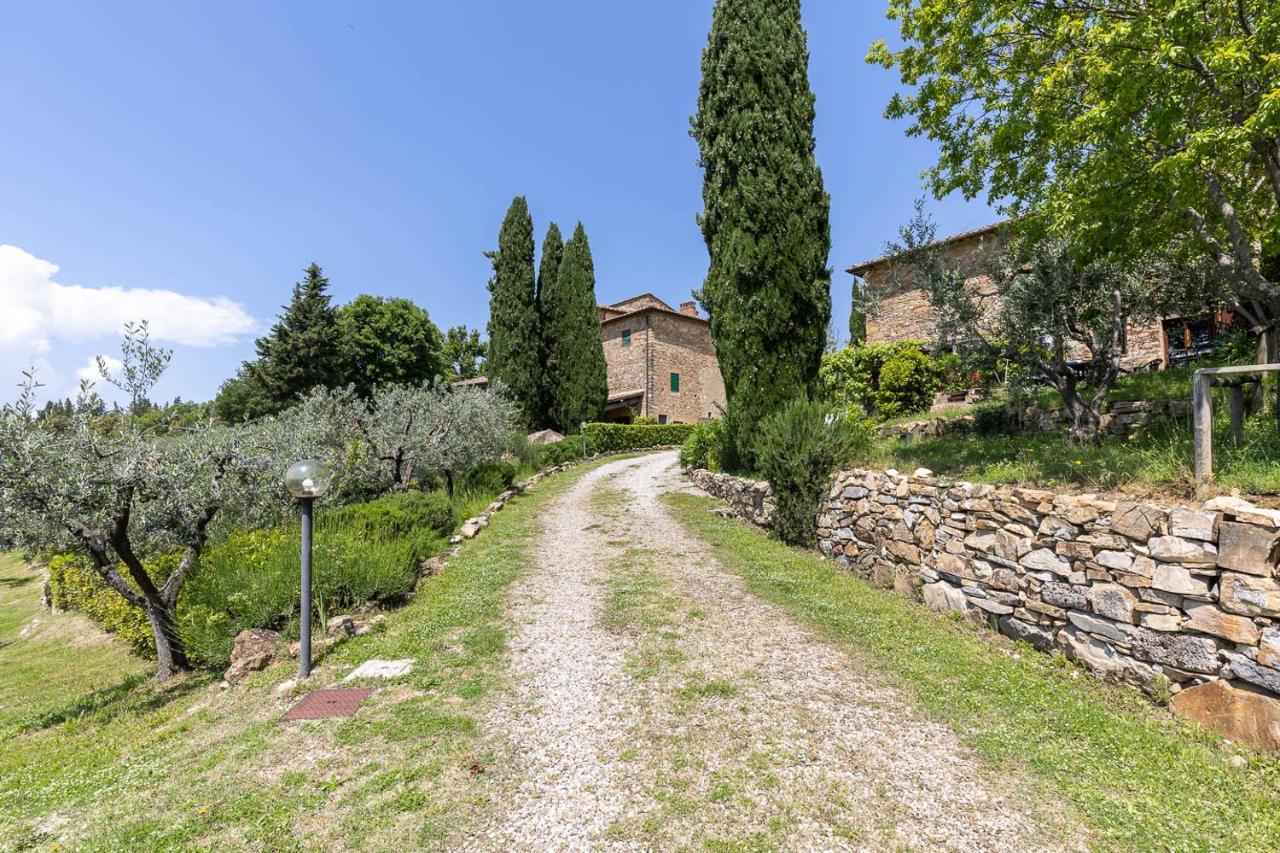 Borgo Nel Chianti Istrice Con Piscina Tennis E Wifi Castellina in Chianti Luaran gambar