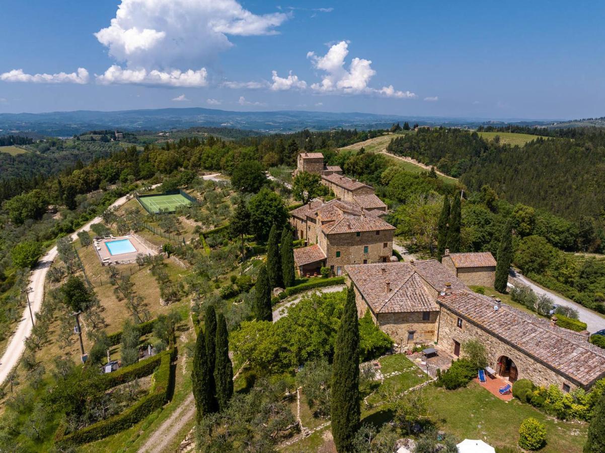 Borgo Nel Chianti Istrice Con Piscina Tennis E Wifi Castellina in Chianti Luaran gambar