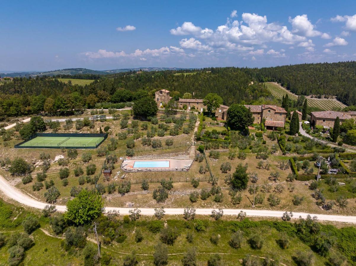 Borgo Nel Chianti Istrice Con Piscina Tennis E Wifi Castellina in Chianti Luaran gambar